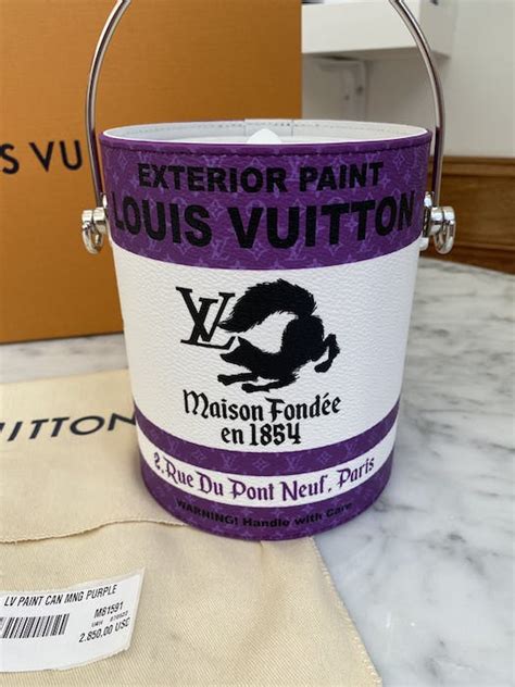 paint on louis vuitton bag|Louis Vuitton paint bucket.